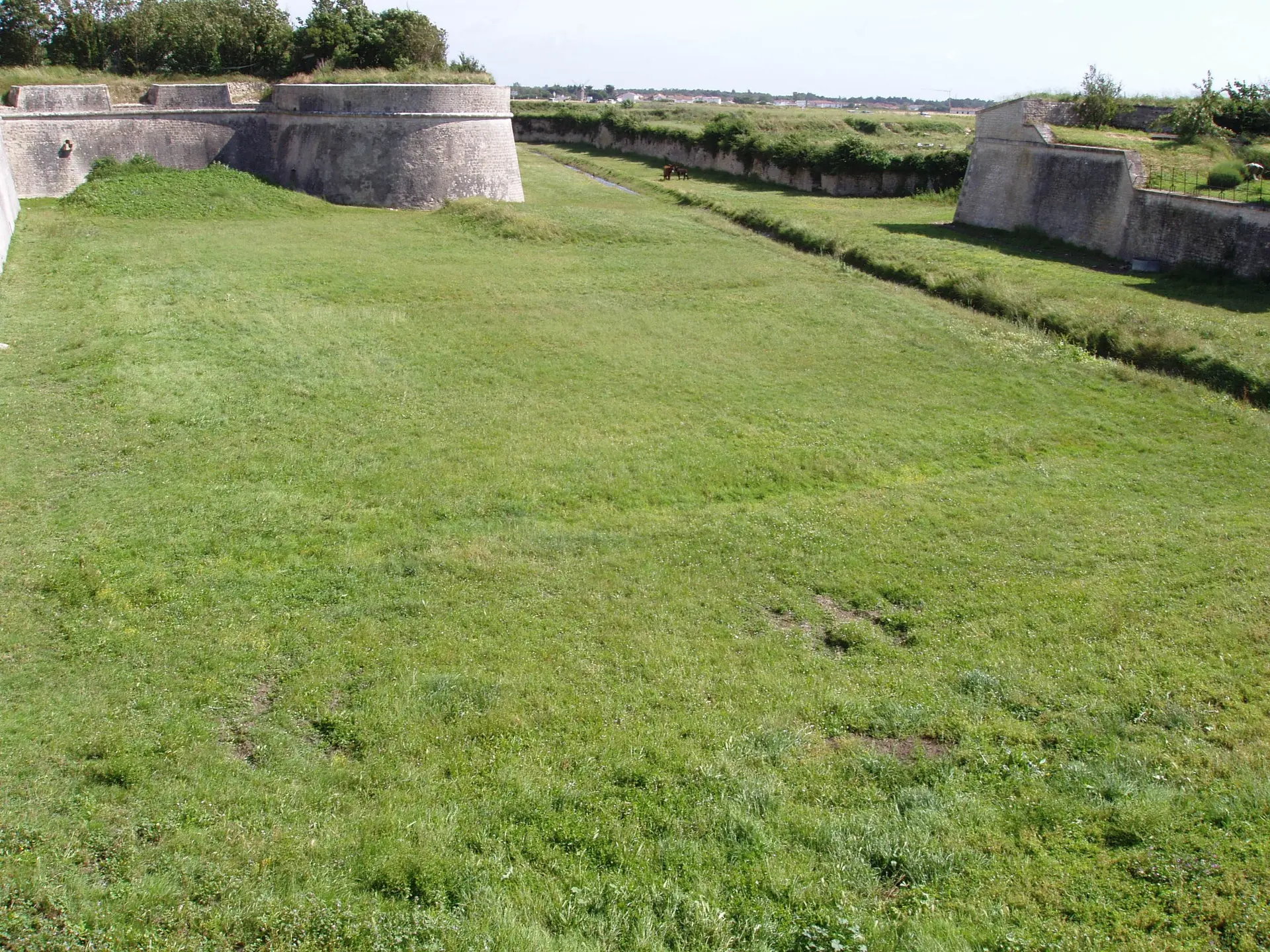 Pied des fortifications Vauban