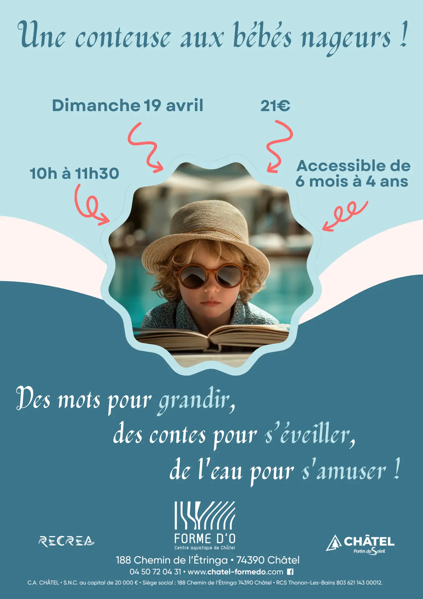 Une conteuse aux bébés nageurs !