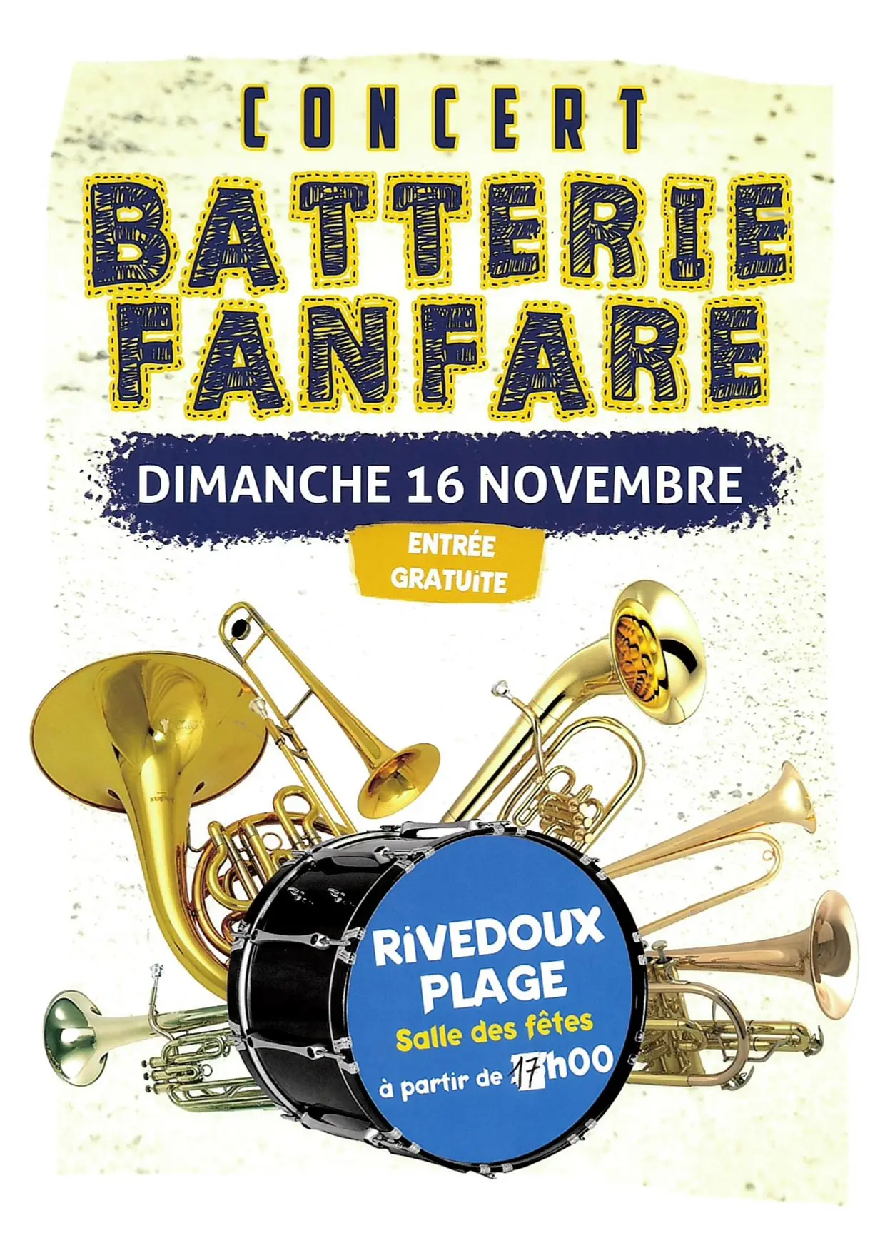 Concert Batterie Fanfare_Rivedoux-Plage