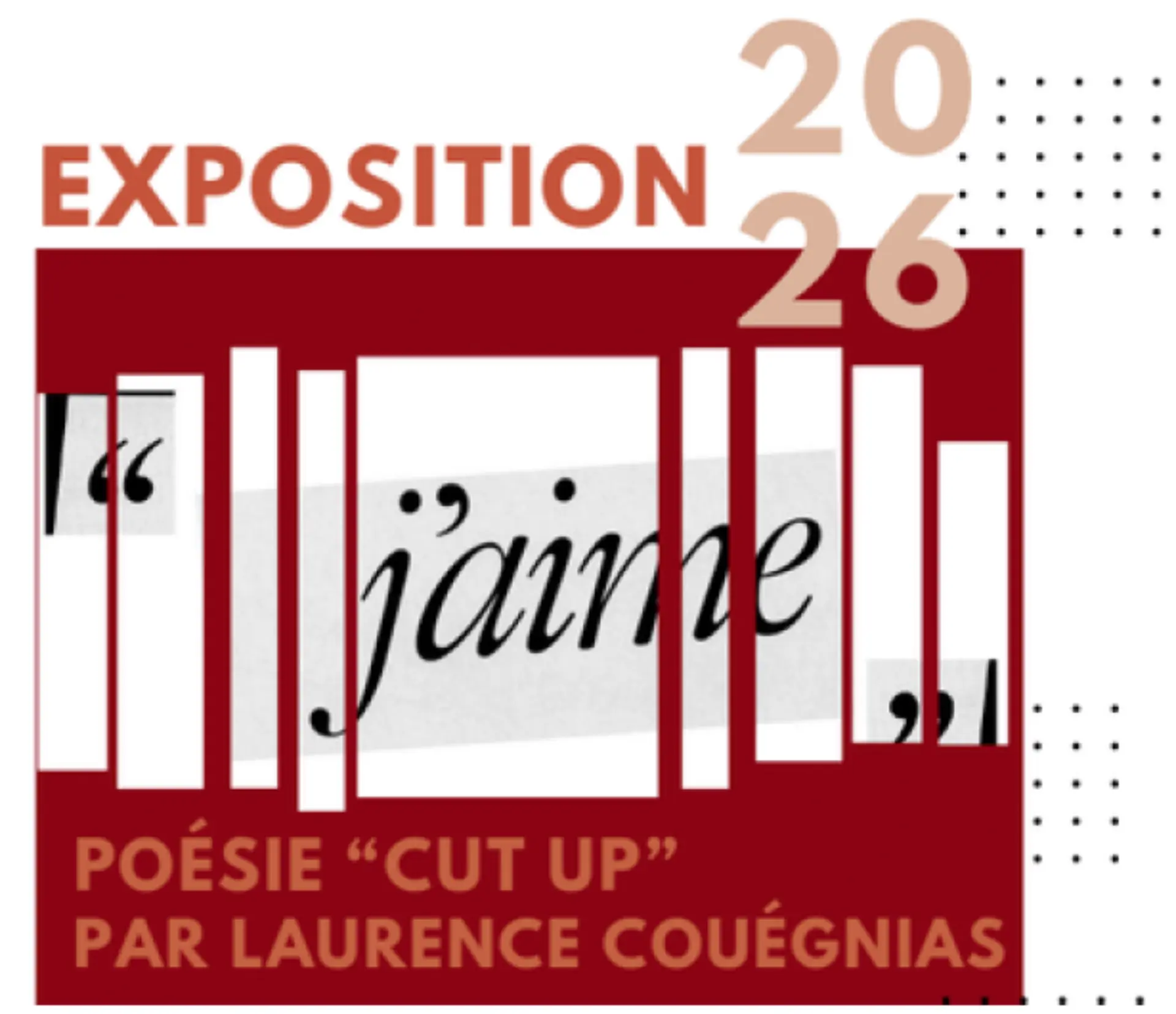 visite guidée de l'exposition Poésie cut up_Thyez