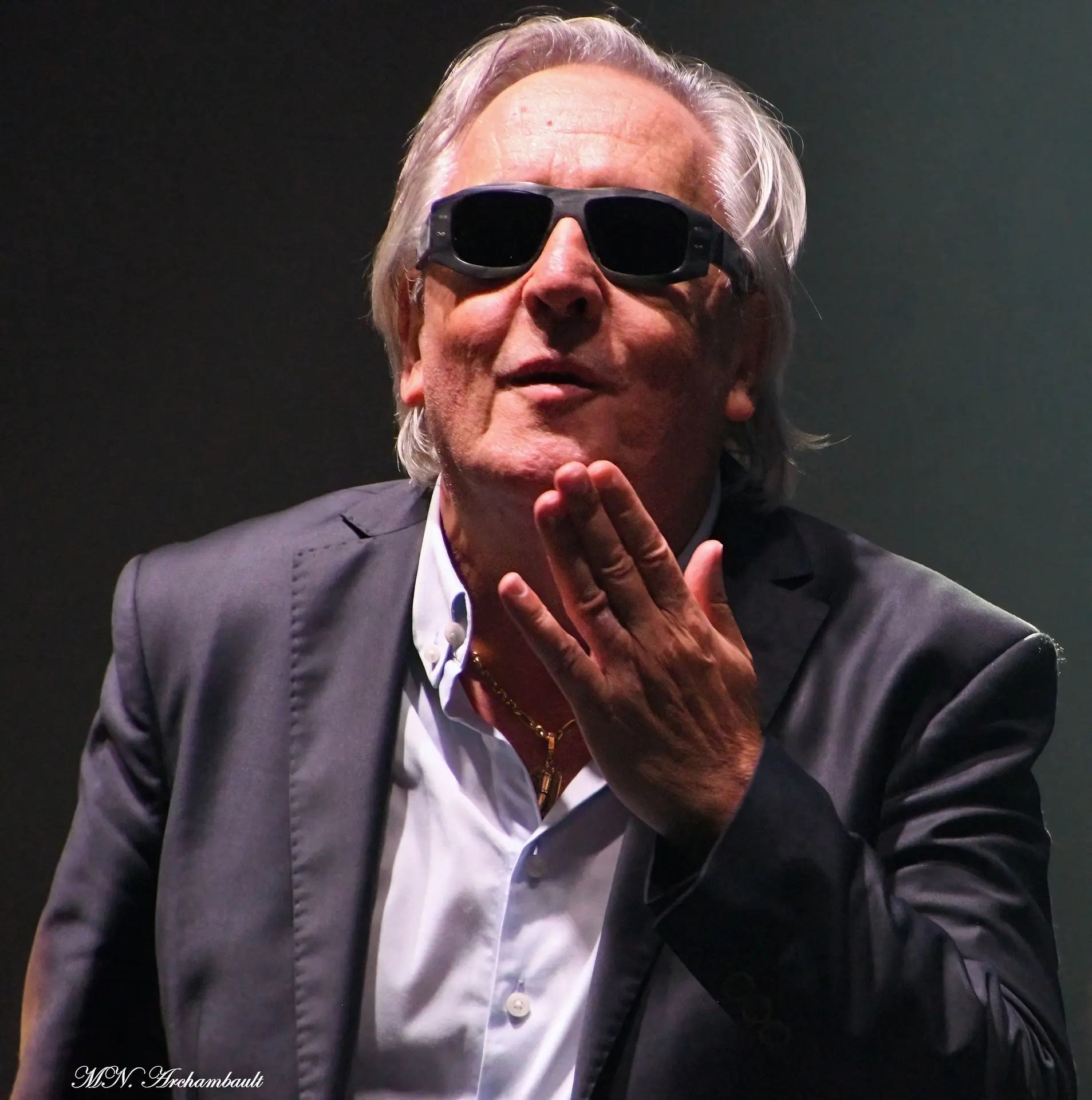 Gilbert Montagné. Ville de Roquebrune Cap Martin