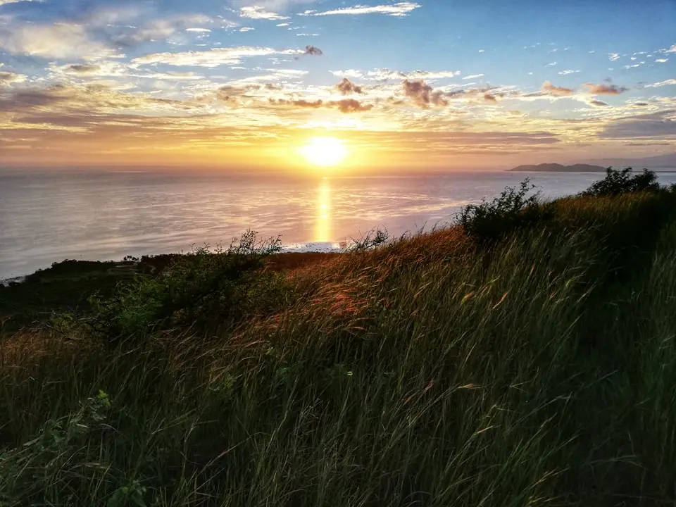 Coucher de soleil au Pic Ouano