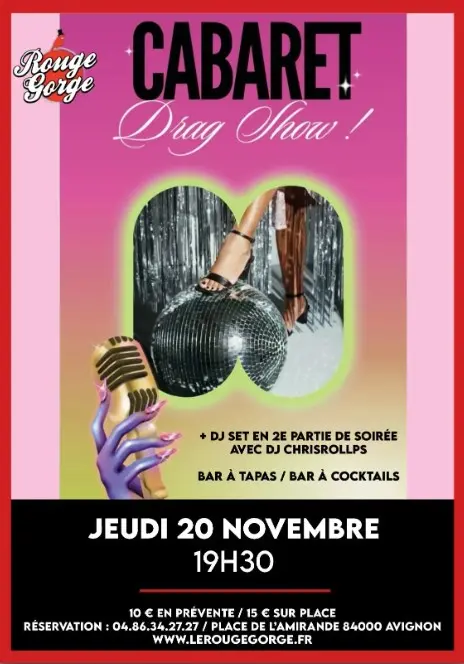Cabaret Drag + DJ Set de la Muerte_Avignon
