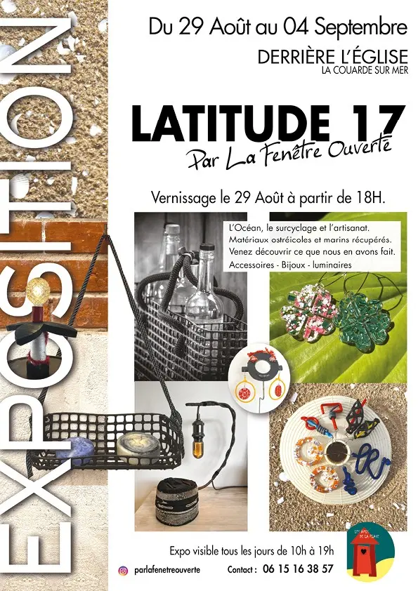 Exposition L'océan, le surcyclage et l'artisanat_La Couarde-sur-Mer