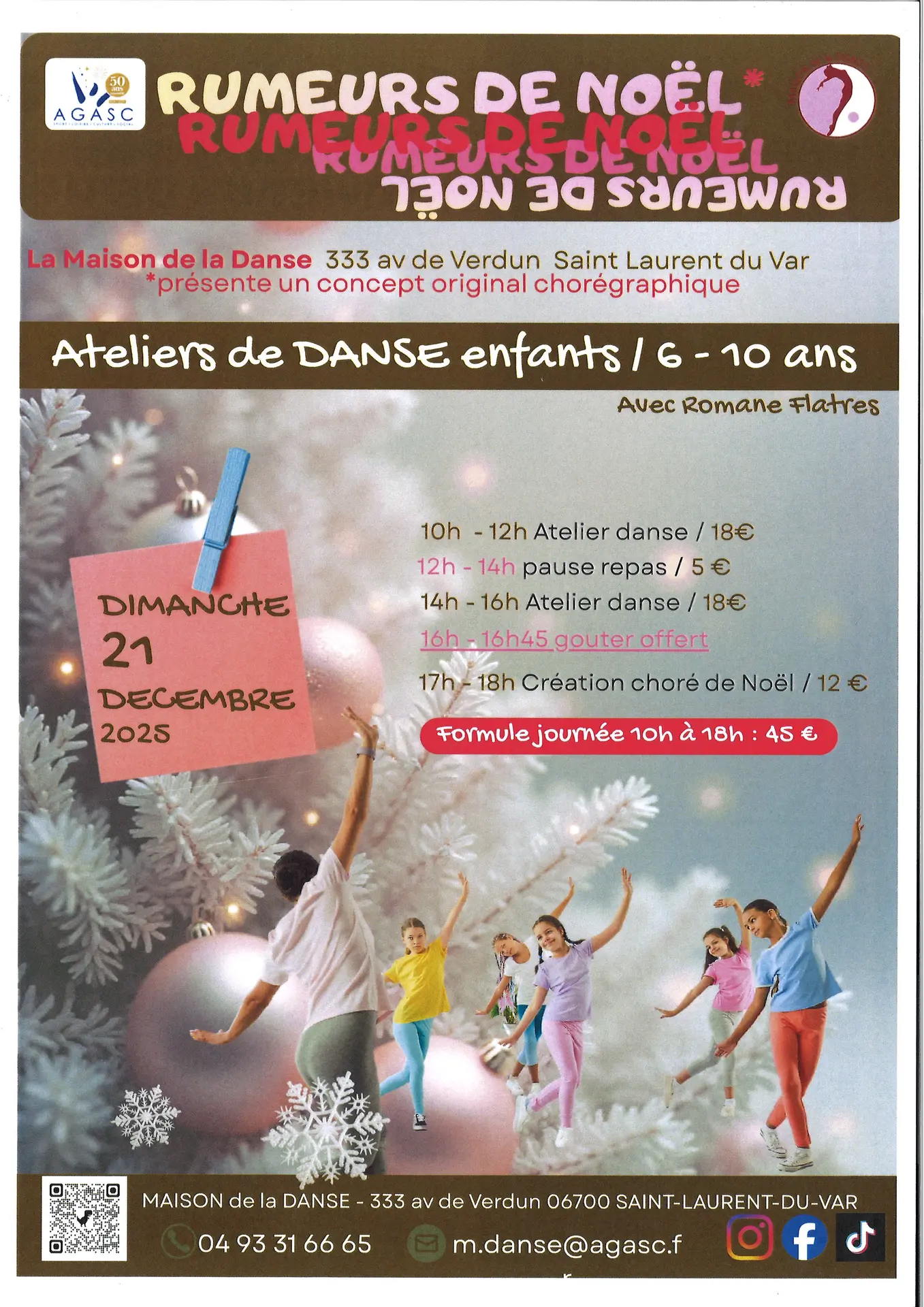Atelier de danse