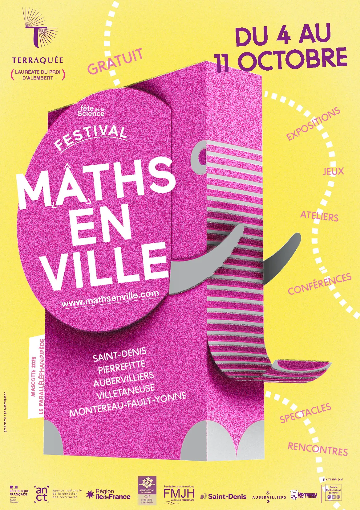 Festival Maths en Ville 2025