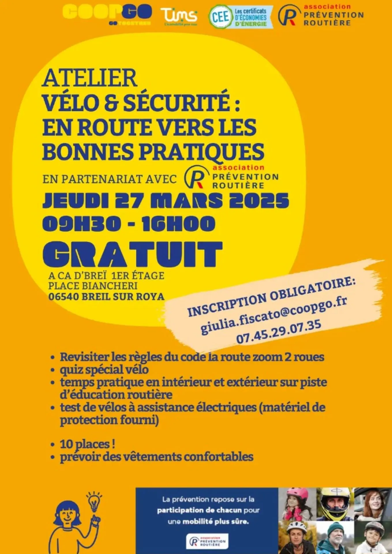 Atelier vélo & sécurité_Breil-sur-Roya