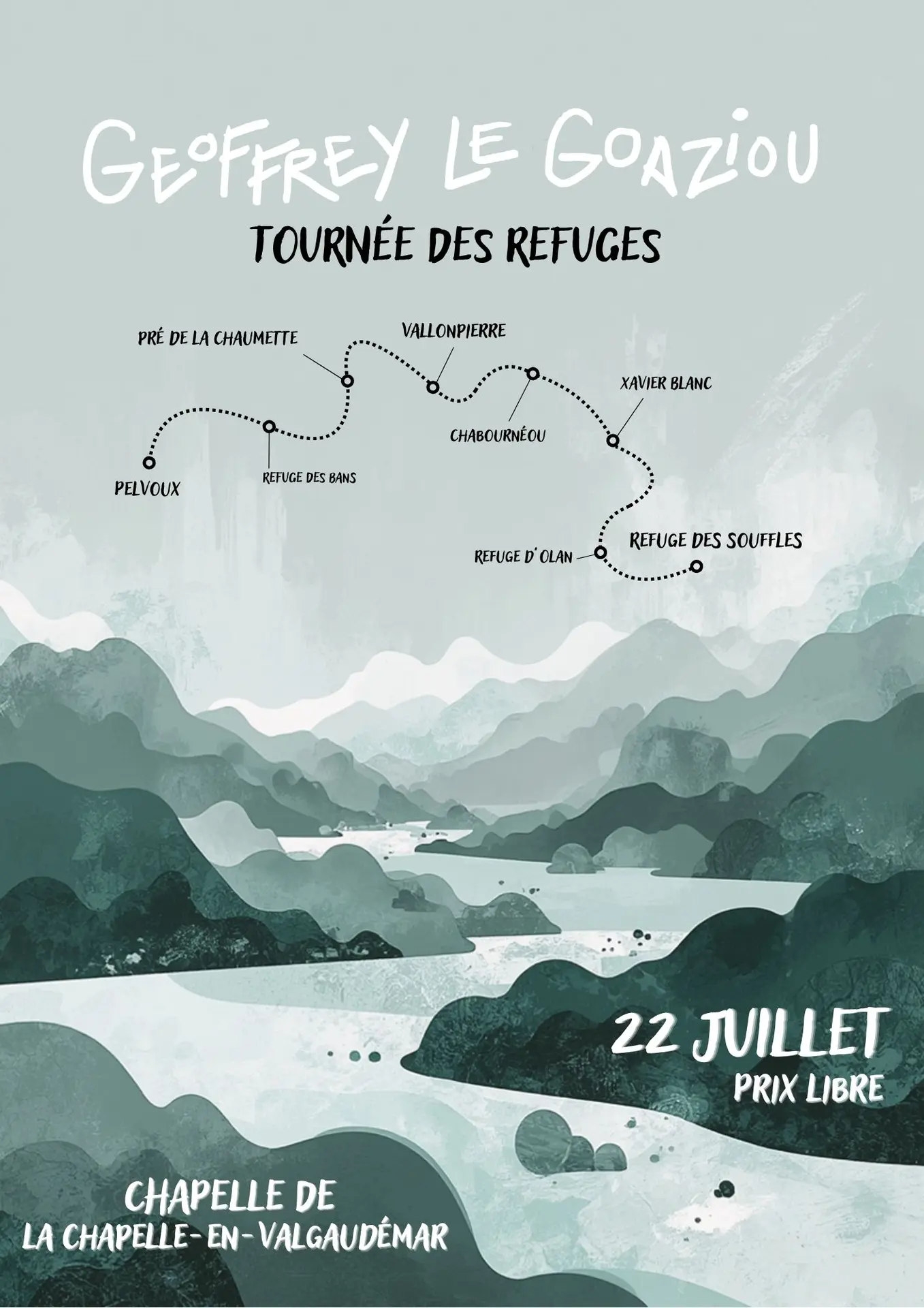 Concert Concert Pop Folk - Chapelle de Villar-Loubière