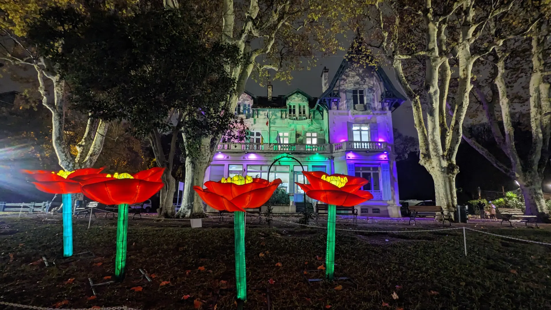 parc de Bagatelle noel passé