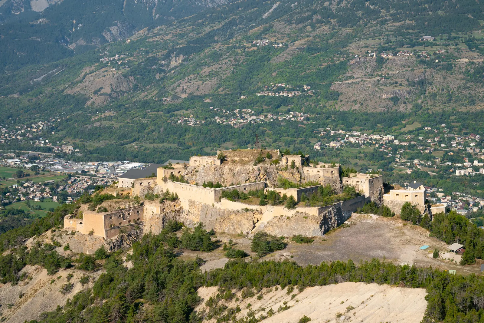 Partie sommitale, Fort du Randouillet