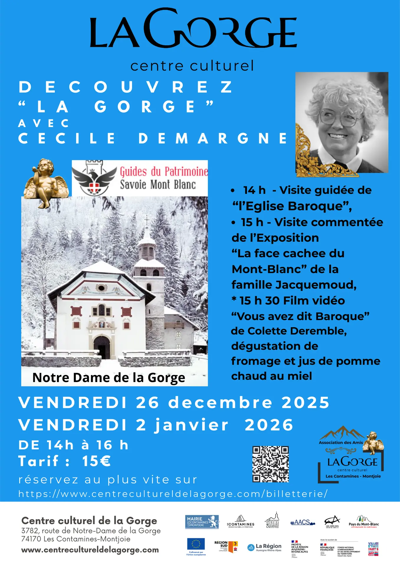 Découvrez la Gorge avec Cécile Demargne et le Centre Culturel de la Gorge_Les Contamines-Montjoie