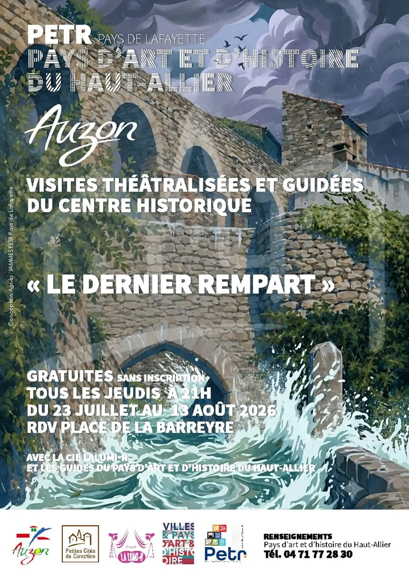 Visites théâtralisées d'Auzon : le dernier rempart_Auzon