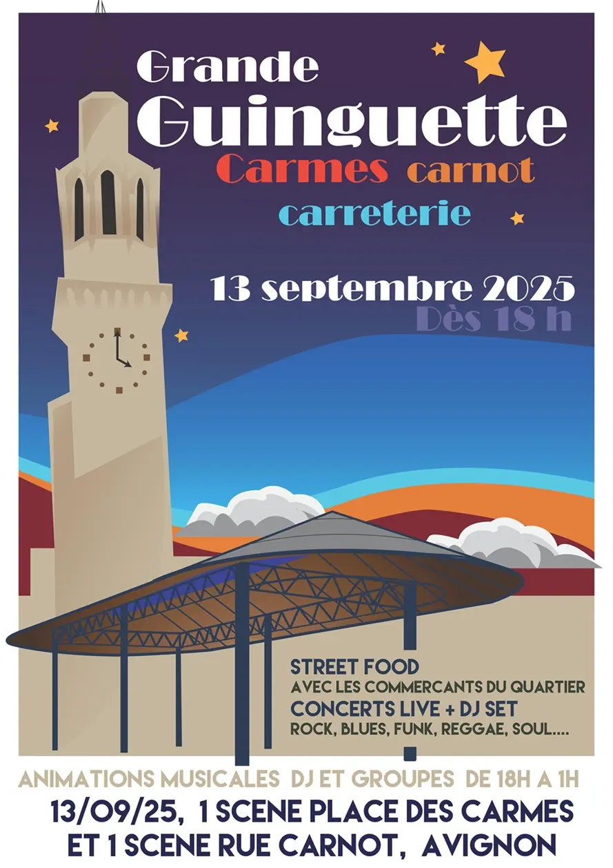 Grande guinguette quartier Carmes-Carnot-Carreterie_Avignon