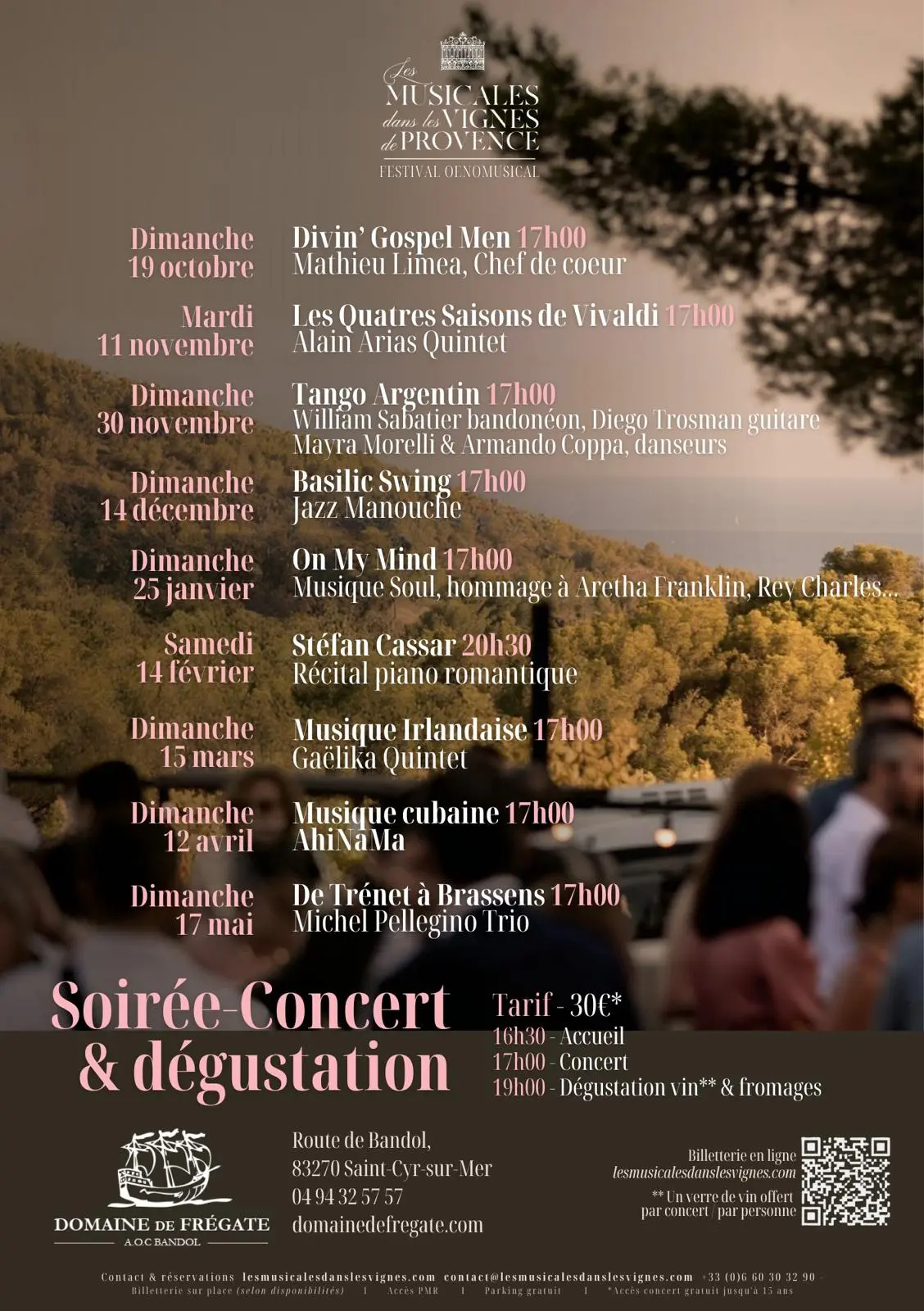 Nom Les musicales dans les vignes_Saint-Cyr-sur-Mer