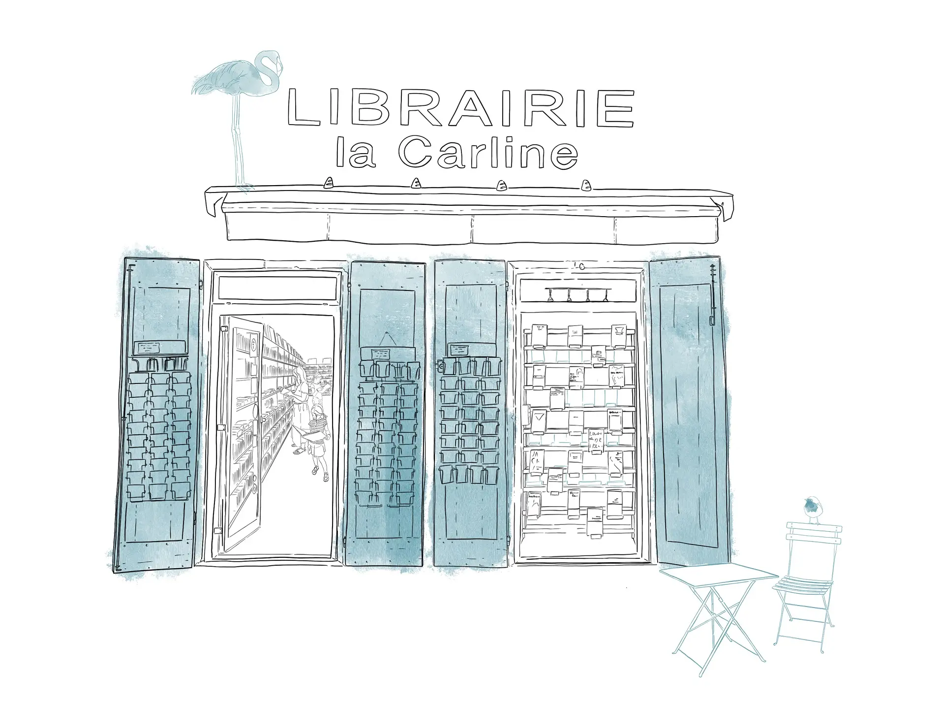 librairie la Carline