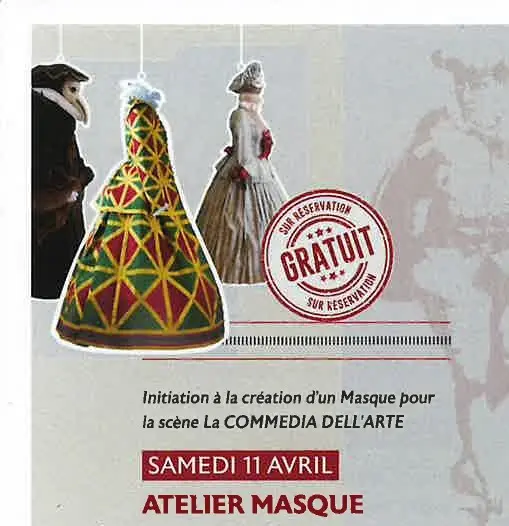 Atelier masque - Maison du Patrimoine TPM_Ollioules