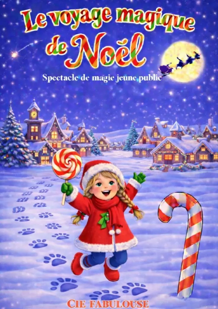 Spectacle pour enfants Le voyage magique de Noël