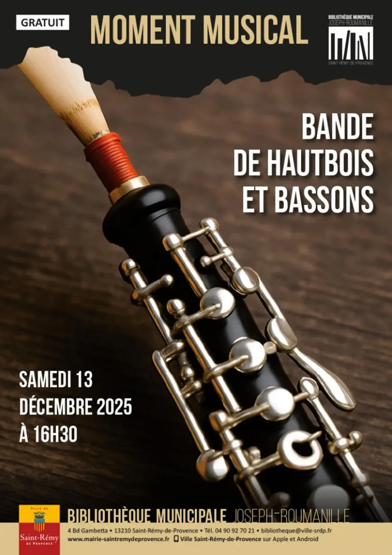 Moment musical à la bibliotheque de Saint-Rémy-de-Provence_Saint-Rémy-de-Provence