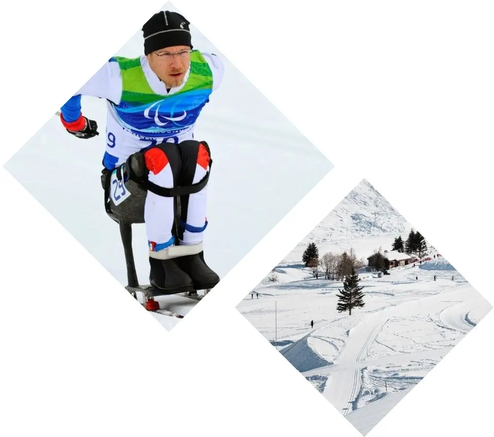 Photo paysage - Championnats de France de ski nordique handisport