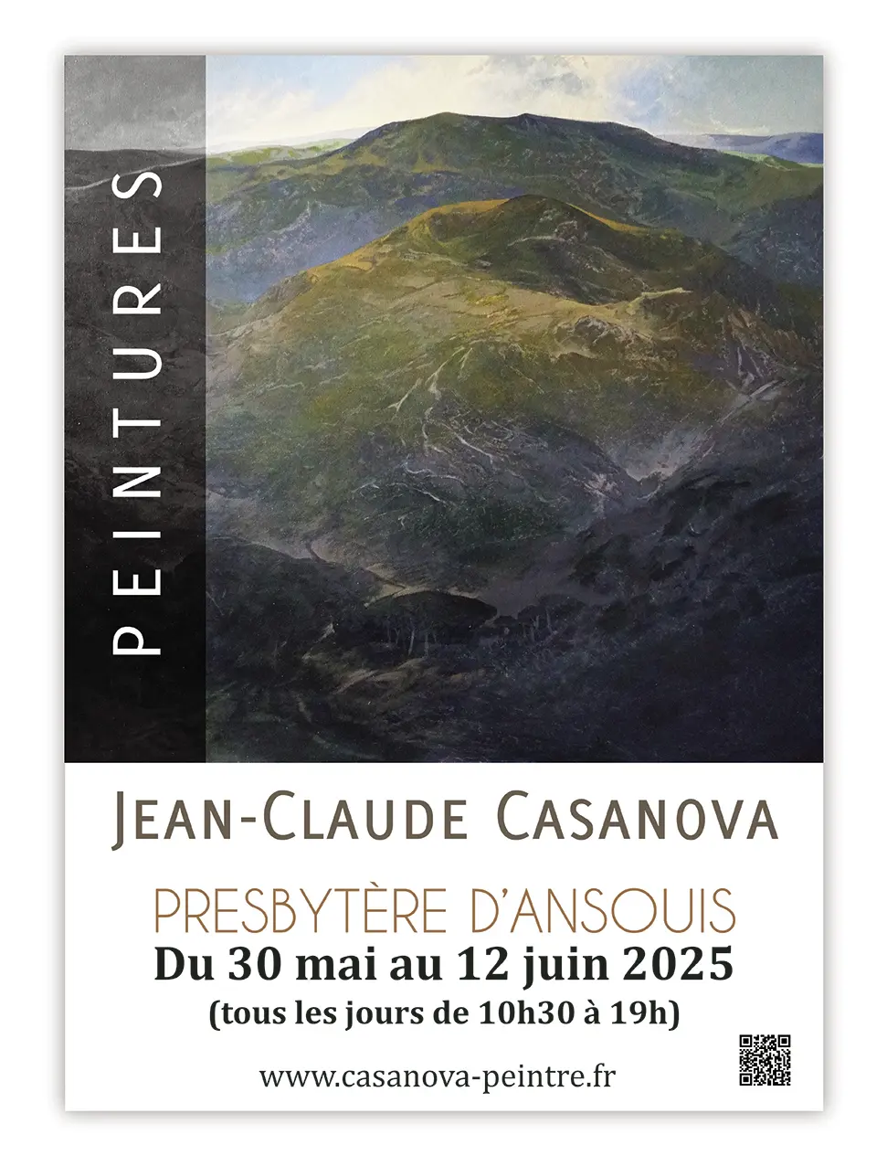 Exposition de peinture de Jean-Claude Casanova à Ansouis_Ansouis
