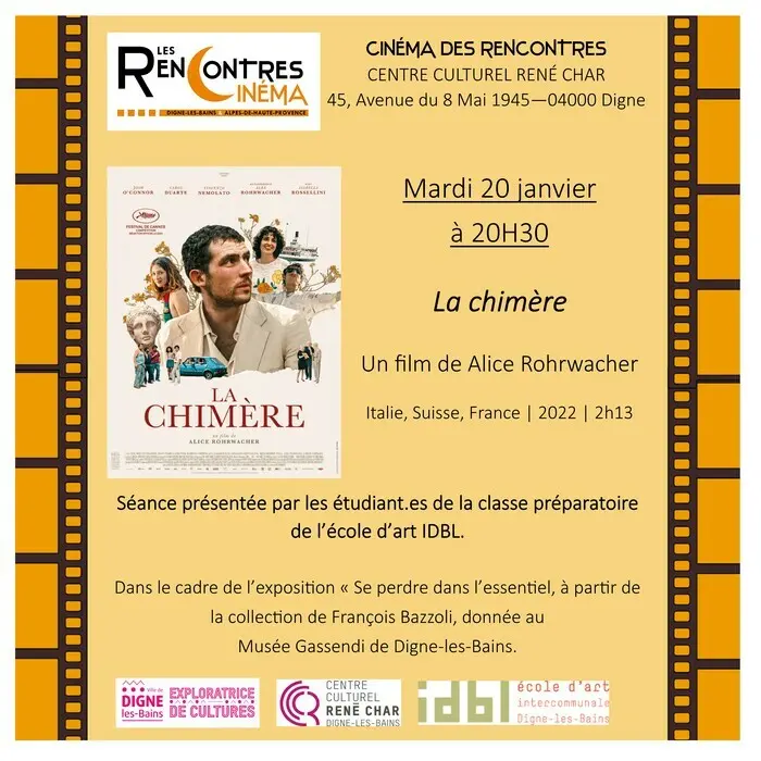Rencontre cinéma du 20 janvier