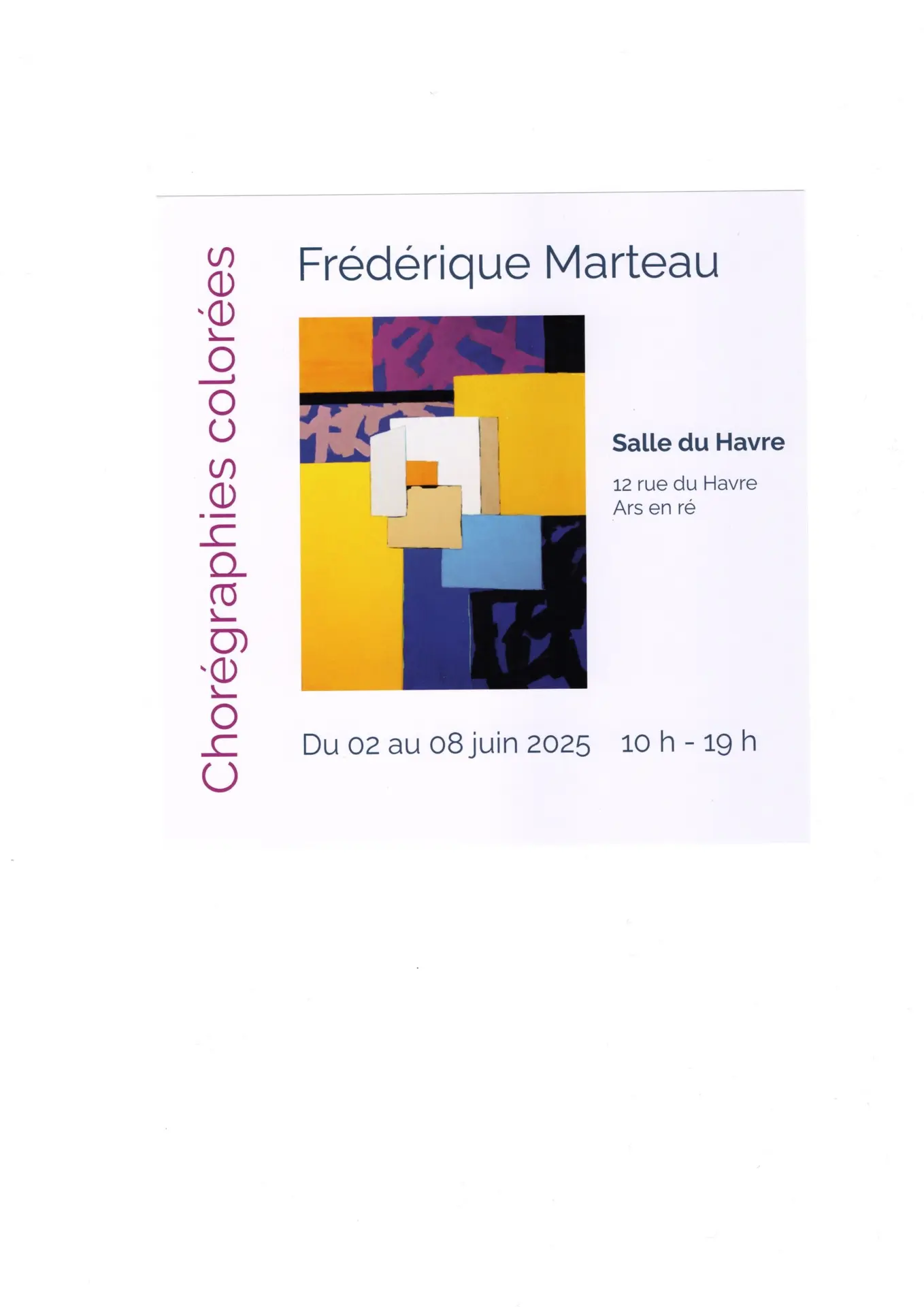 Exposition Frederique Marteau - Peinture_Ars-en-Ré