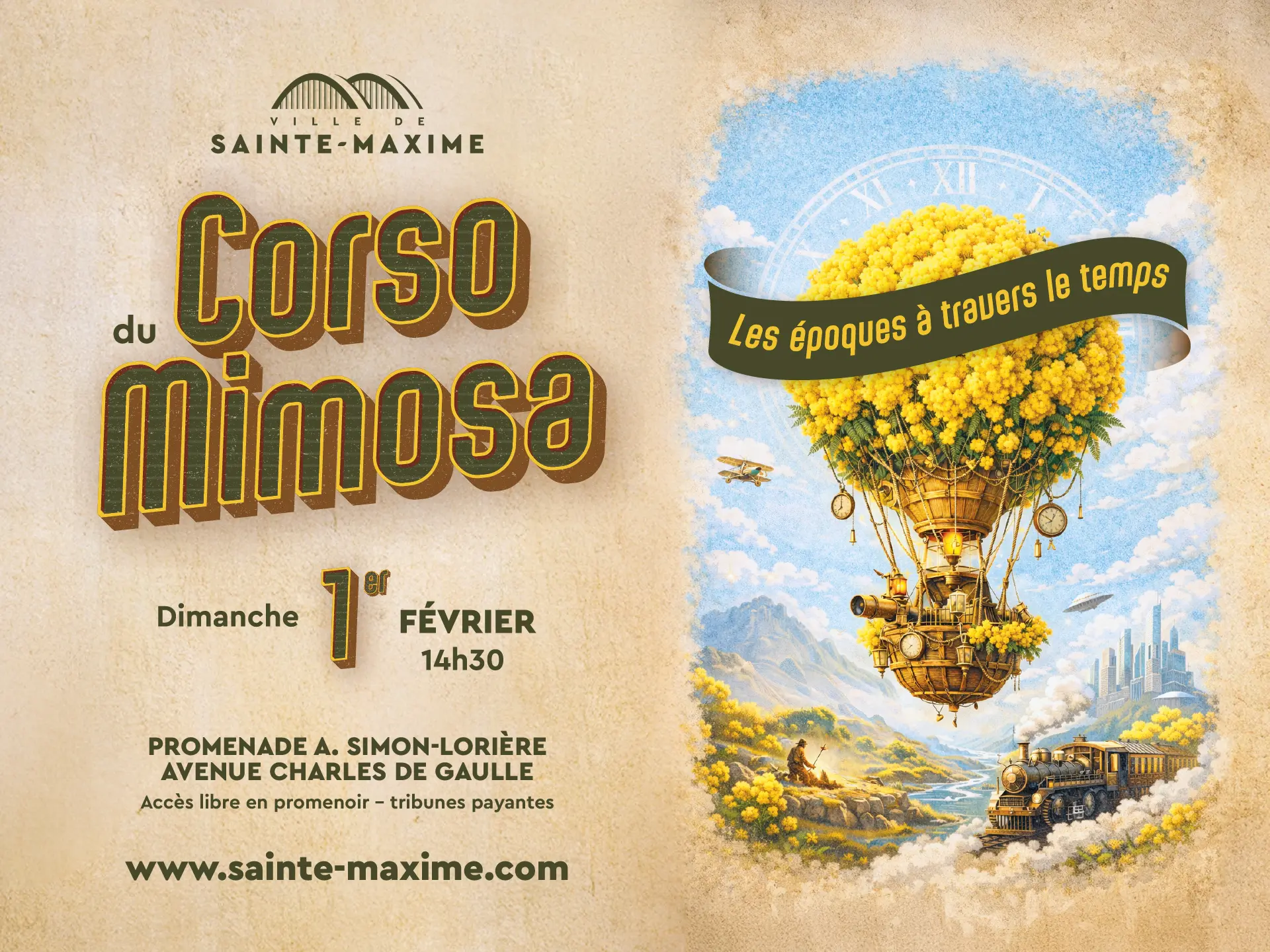 Corso du Mimosa_Sainte-Maxime