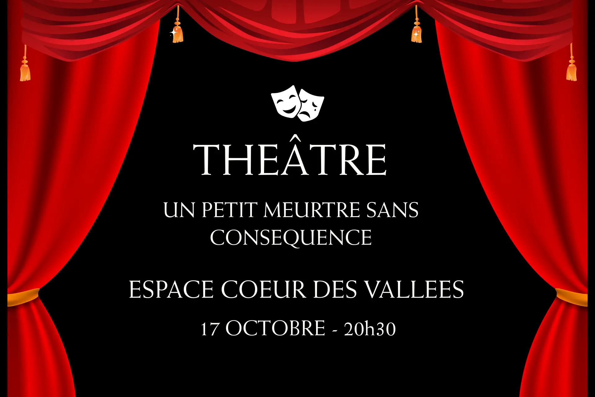 Théâtre Un petit meurtre sans conséquence_Thônes