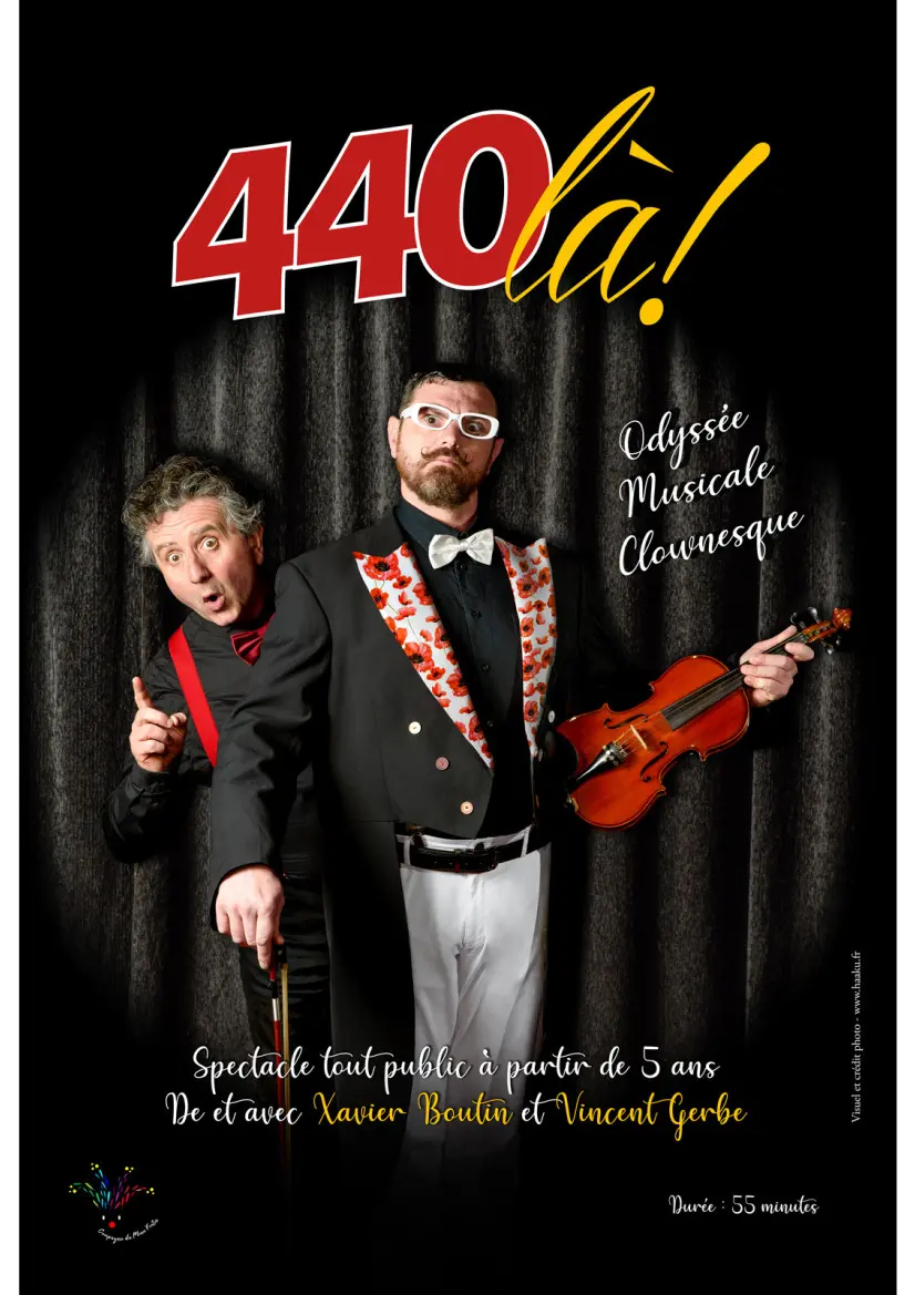 Visuel 440 la! - Odyssée Musicale Clownesque_Bourg-en-Bresse