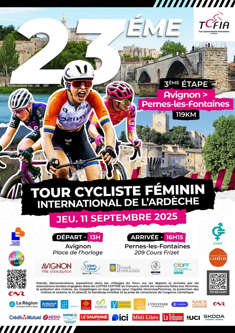TCFIA - Tour Cycliste Féminin International de l'Ardèche - étape à Avignon_Avignon