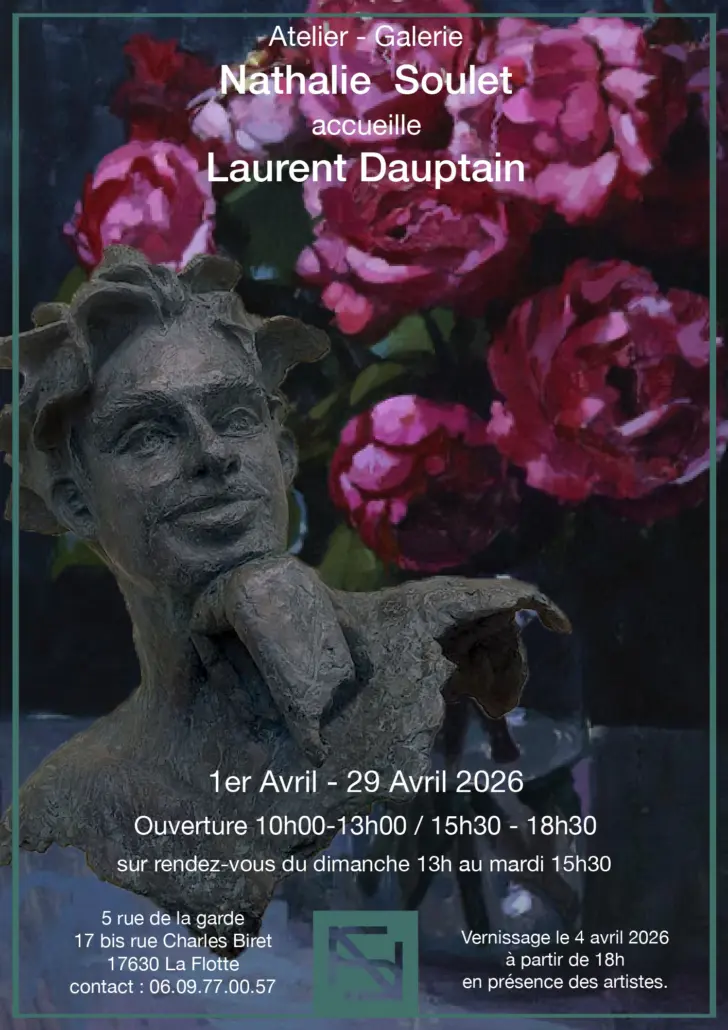 Ausstellung in der Galerie: Nathalie Soulet empfängt Laurent Dauptain_La Flotte
