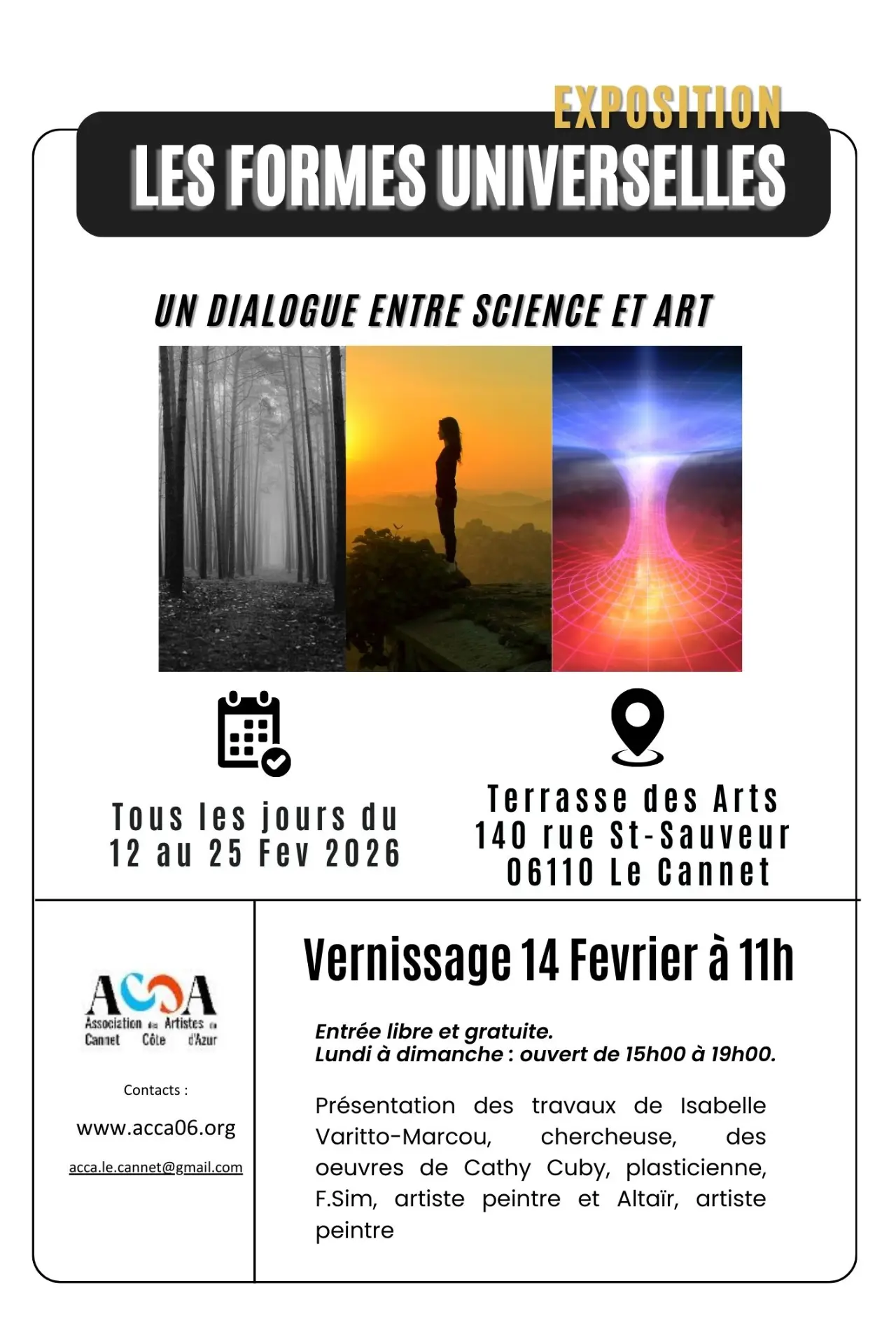 Exposition Les Formes Universelles_Le Cannet