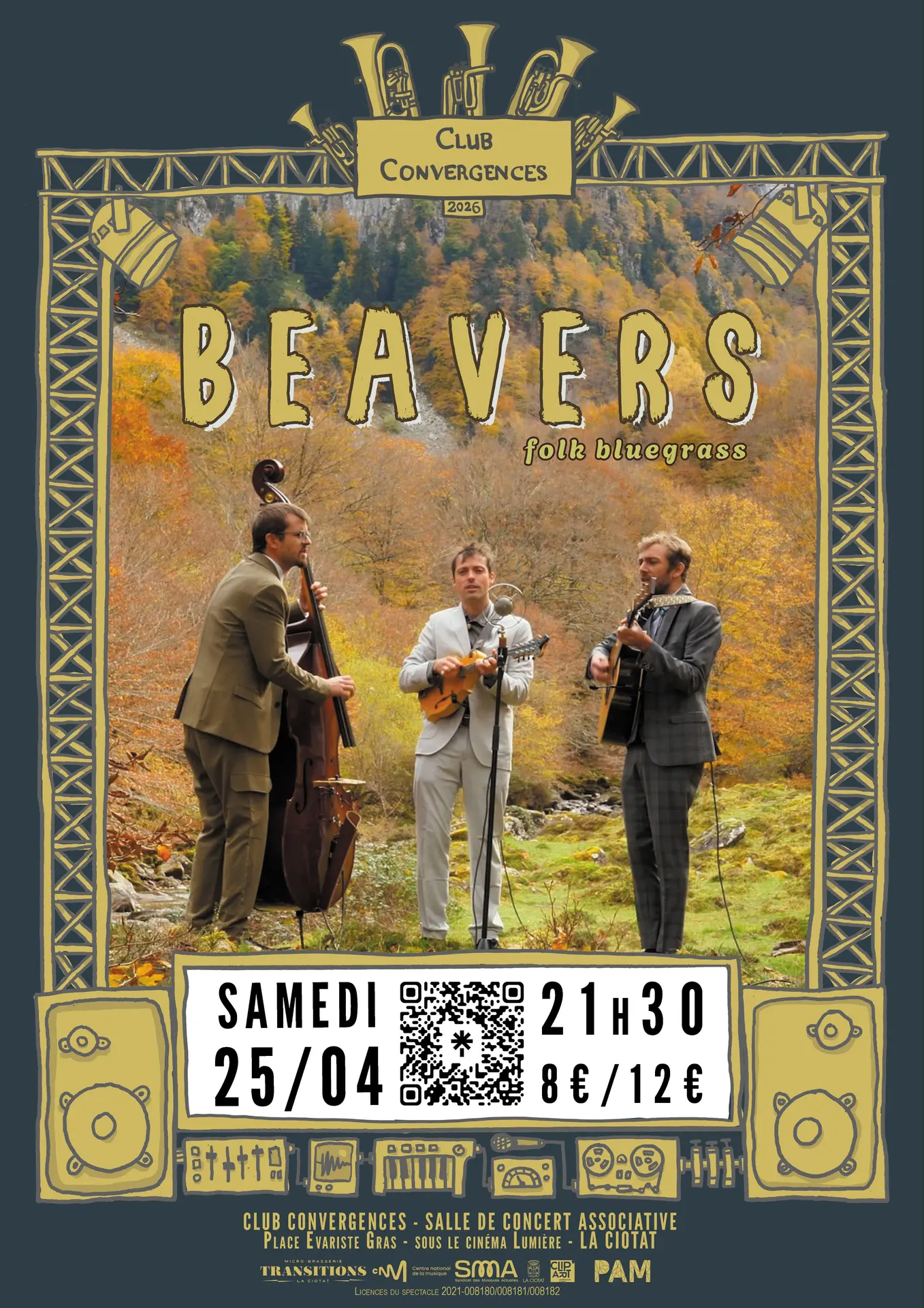 Concert du trio Beavers