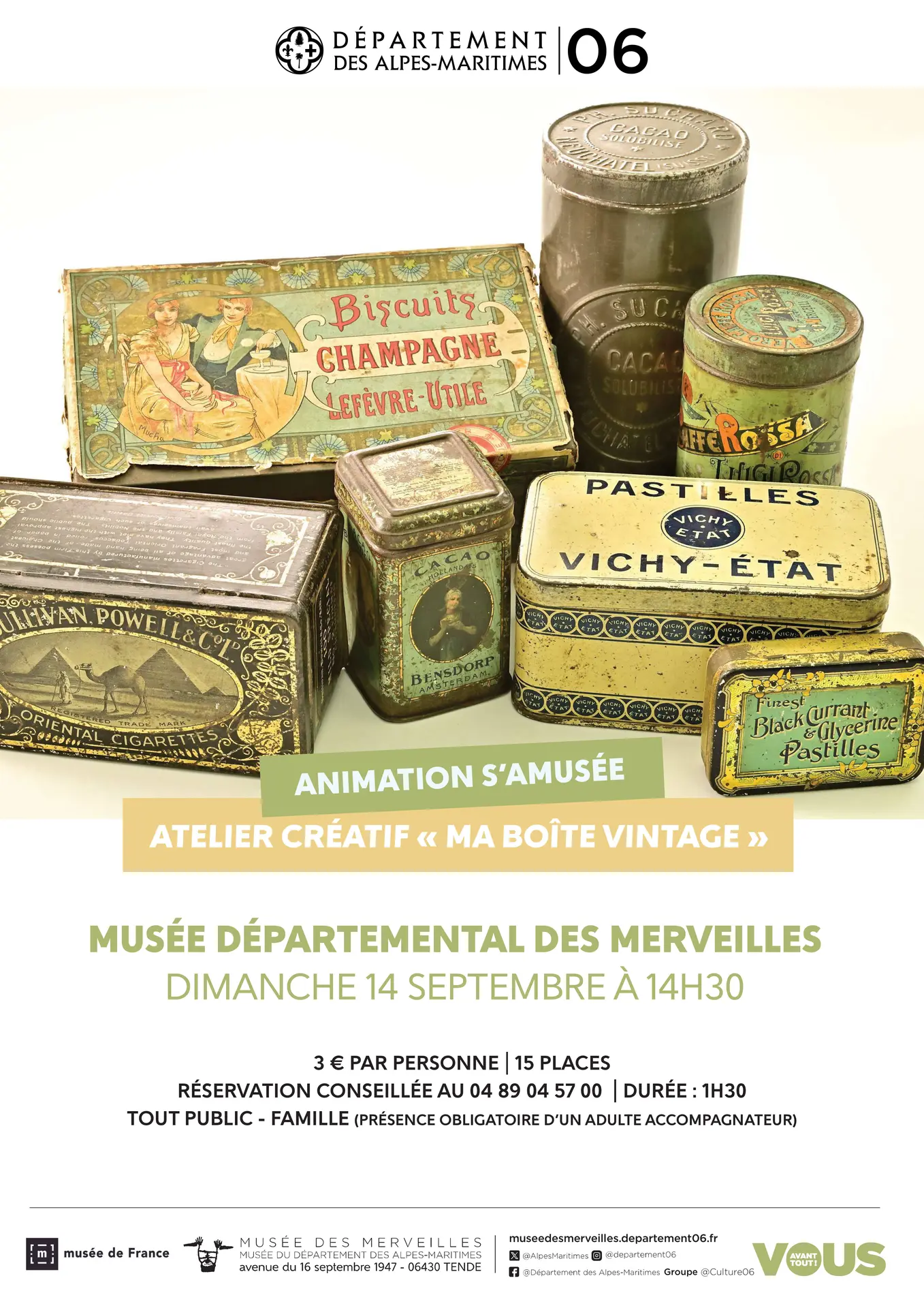 Boîte vintage