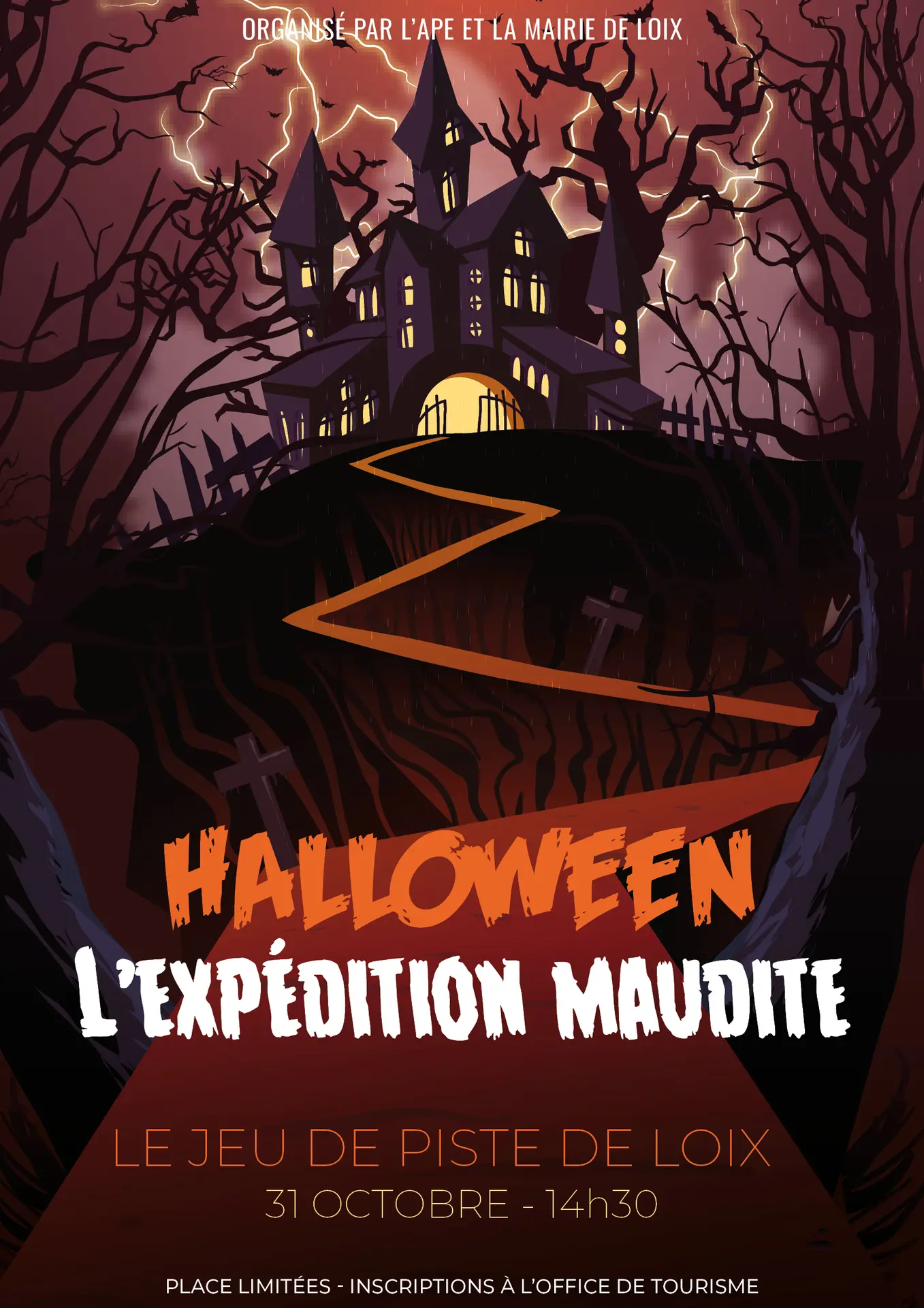 Halloween à Loix, le jeu de piste