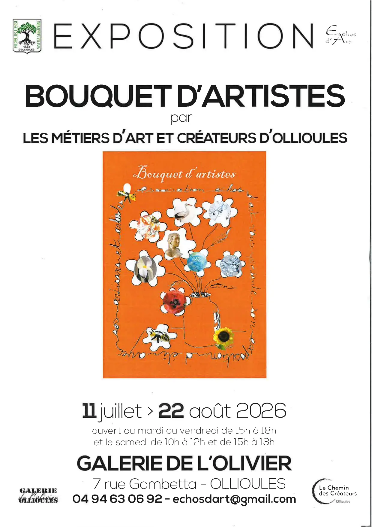 Exposition Bouquet d'artistes