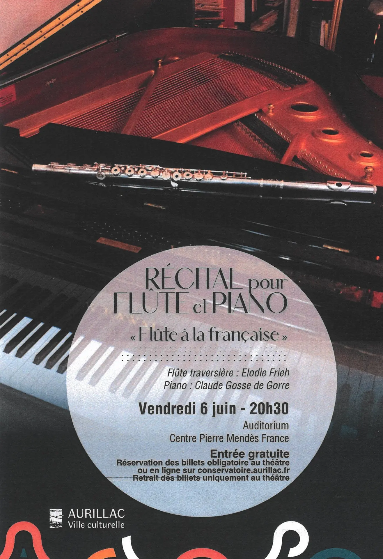 Récital pour flûte et piano « Flûte à la française »_Aurillac