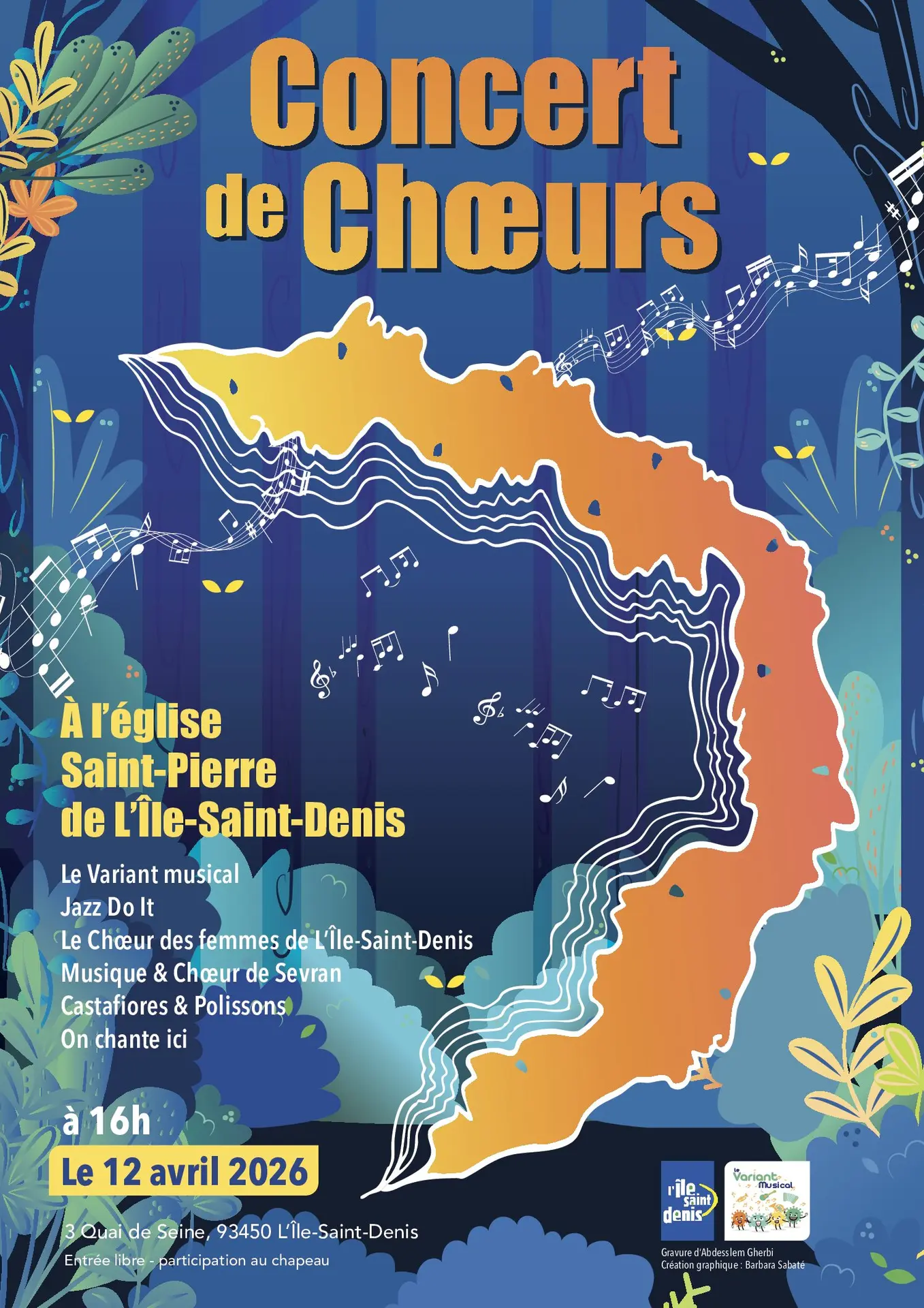 Concert de chœurs à l’église Saint-Pierre_L'Île-Saint-Denis