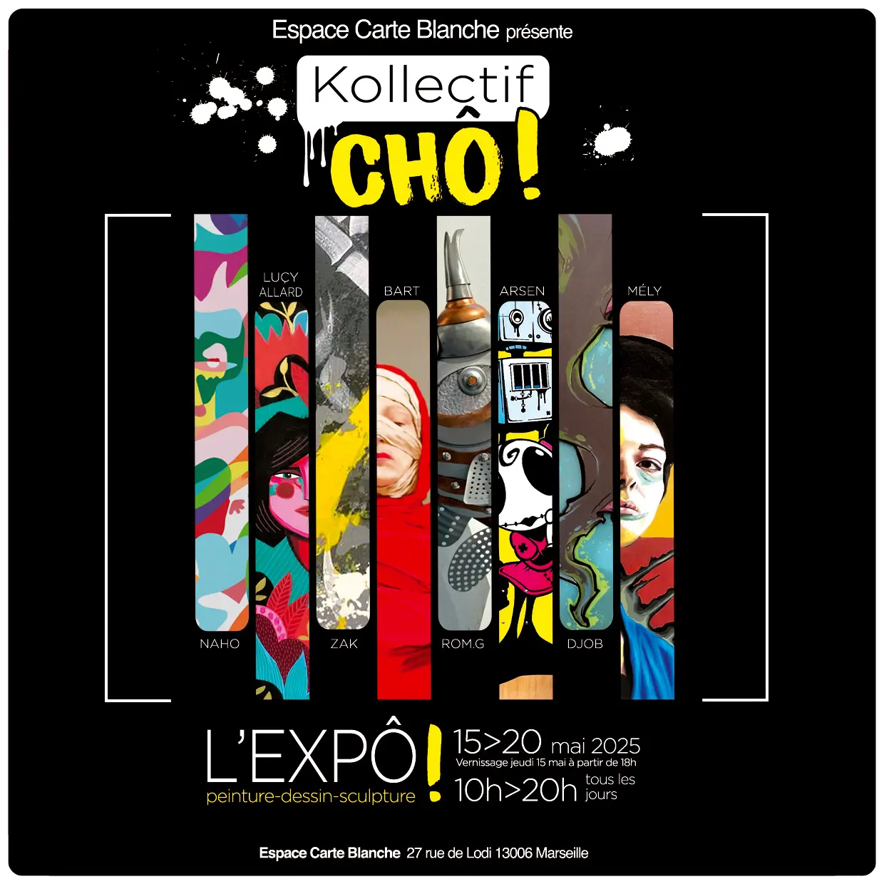 Exposition du Kollectif Chô !