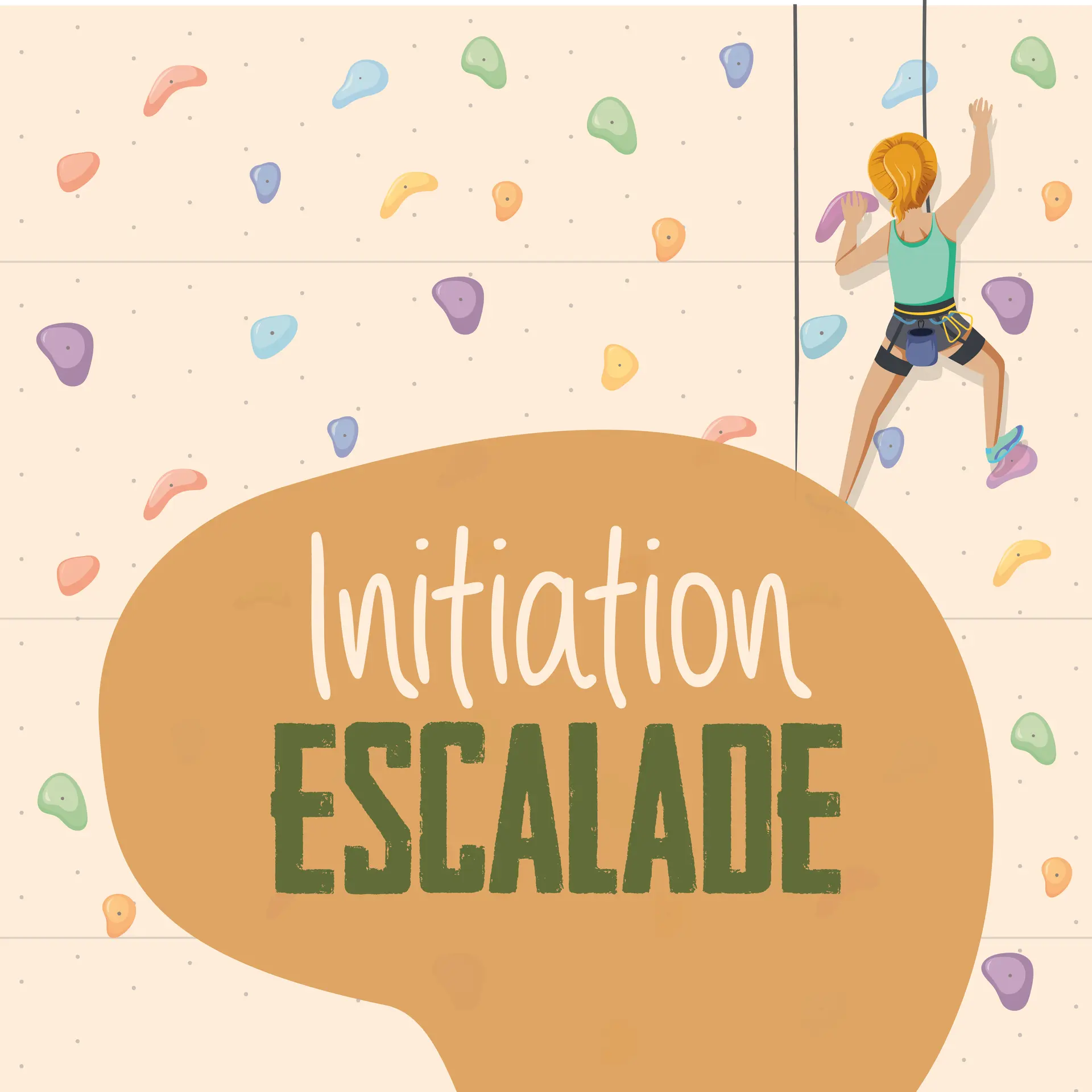 Initiation à l'escalade