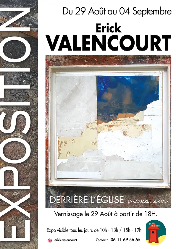 Exposition de peintures d'Erick Valencourt_La Couarde-sur-Mer