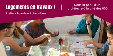 Atelier-balade Dans la peau d'un architecte à la cité des 800