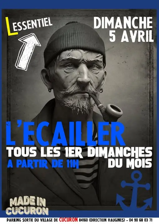 L'Ecailler est à L'Essentiel à Cucuron_Cucuron