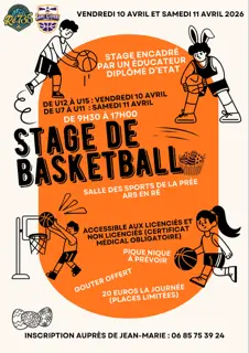 Stage de basket_Ars-en-Ré