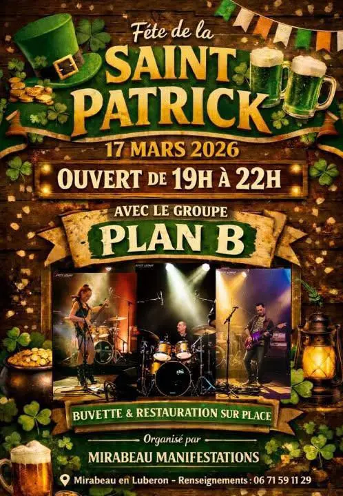 Mirabeau fête la Saint Patrick_Mirabeau