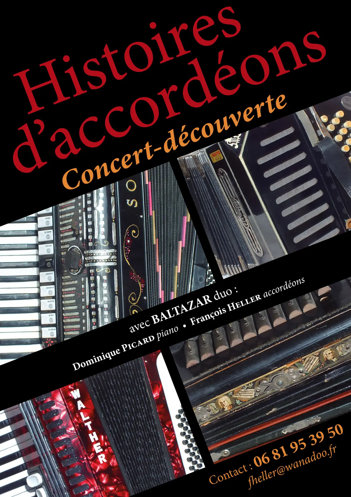 Samedi de la Draye - Concert découverte Histoires d'accordéon