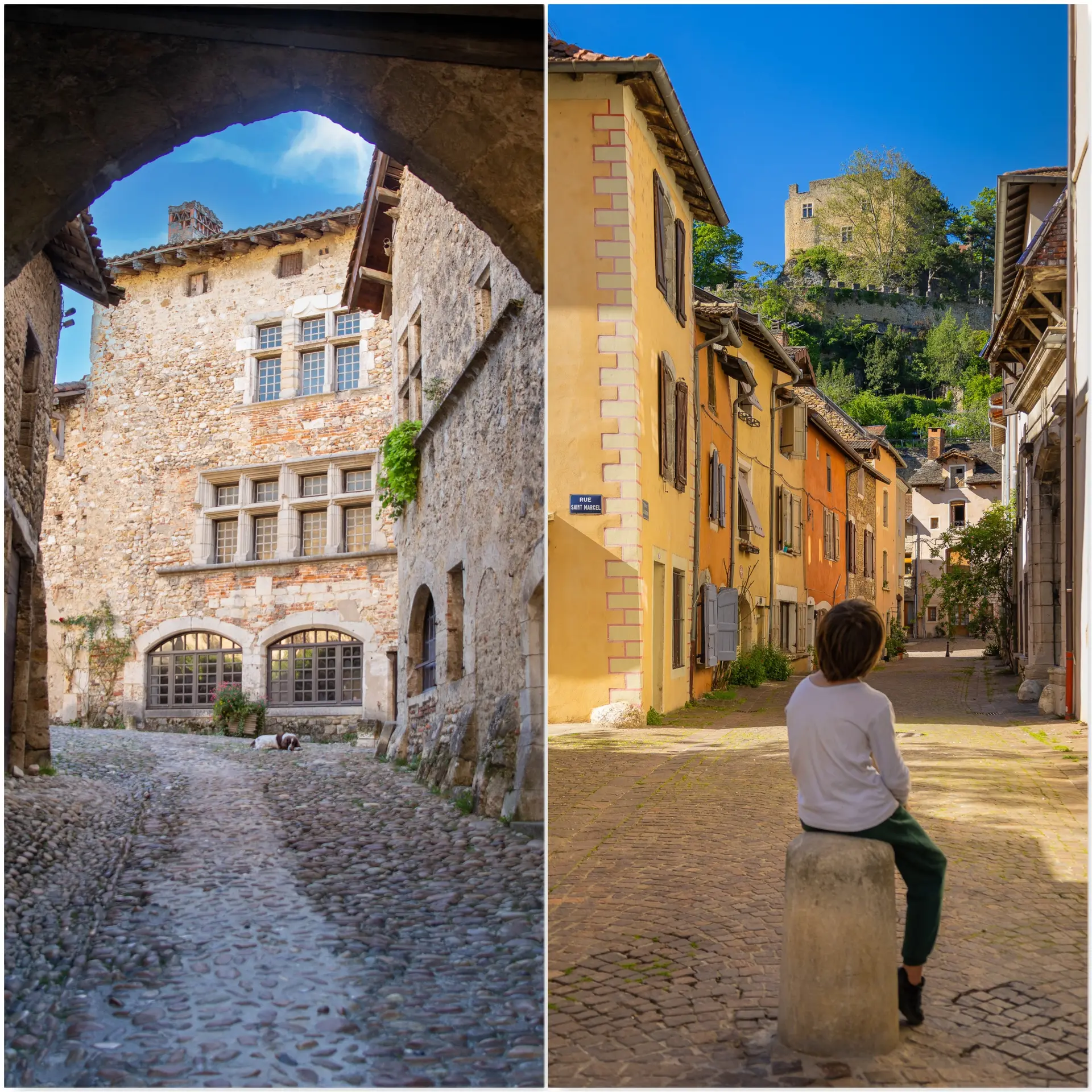 les visites combinées Pérouges et Crémieu