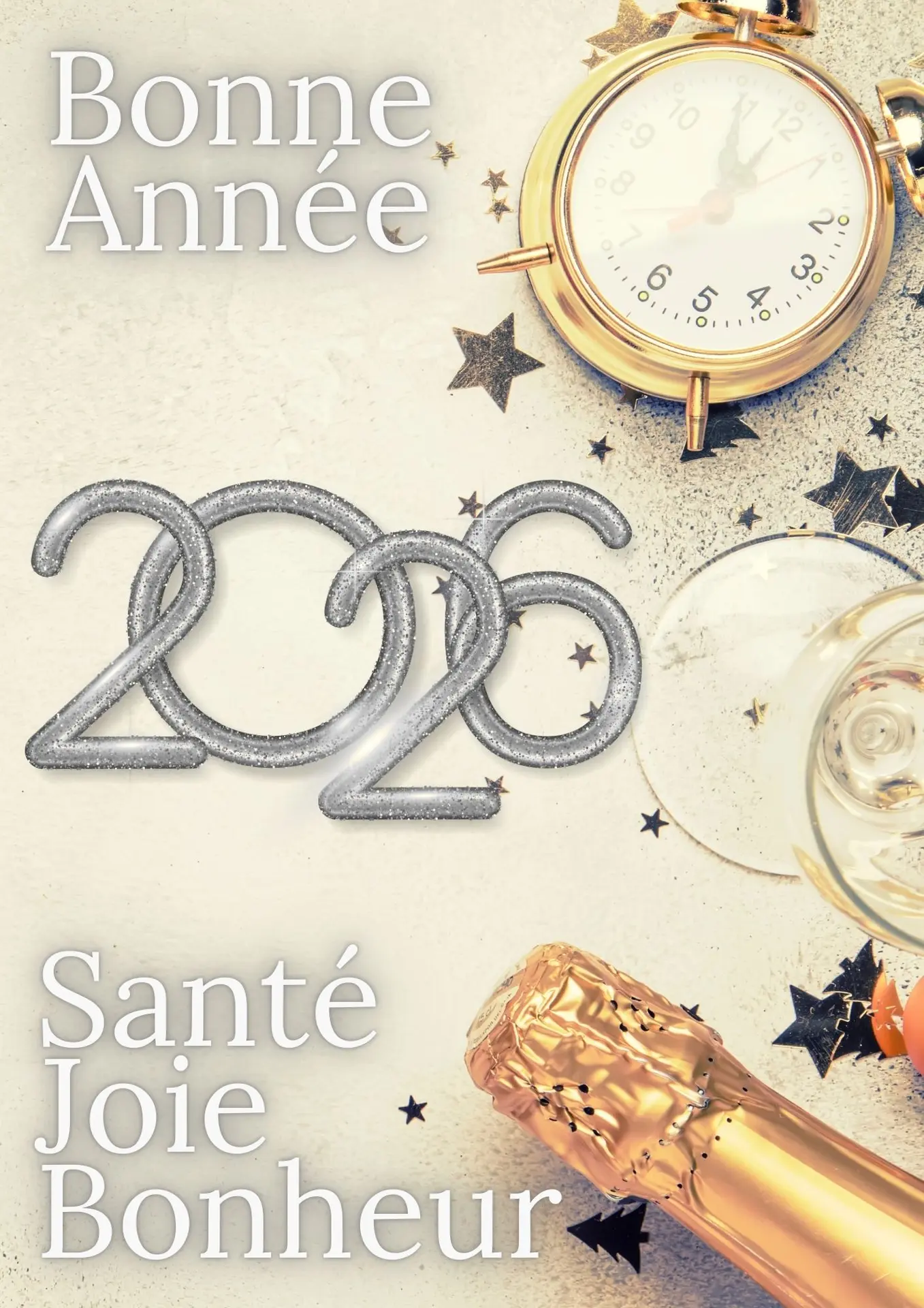 affiche bonne année 2026