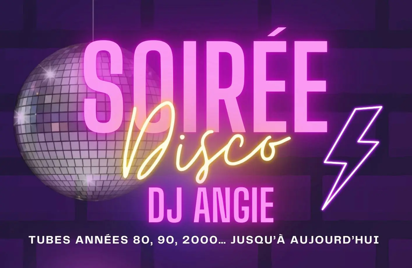 Soirée Disco avec l'association Vivre en Val d'Arly_Crest-Voland