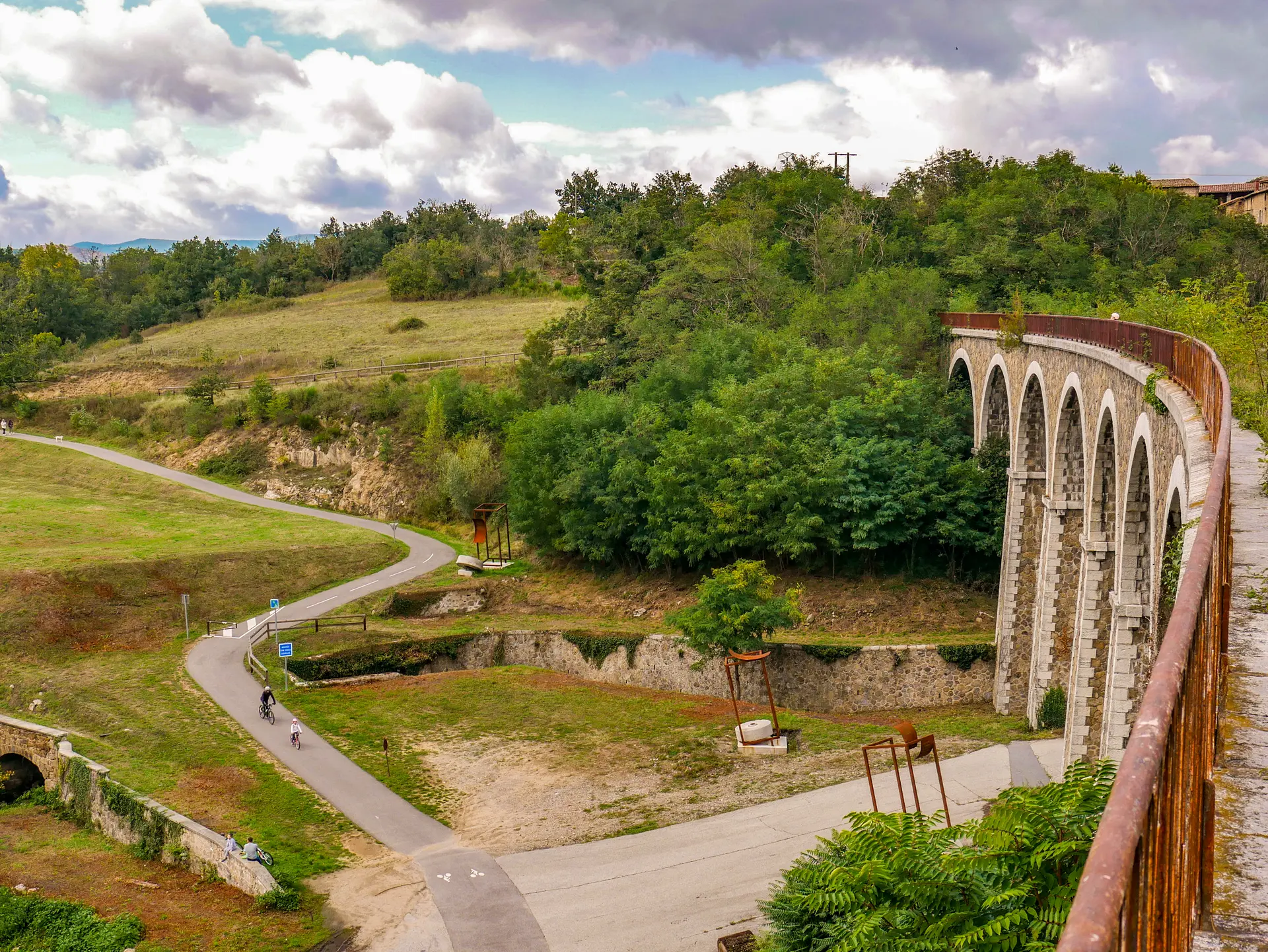 Vue du viaduc de